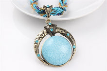 Load image into Gallery viewer, Female vintage choker natural stone pendants&amp;necklaces