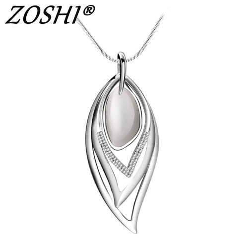 Collier Femme Vintage Silver Plated Necklaces