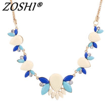 Load image into Gallery viewer, Fashion rhinestone Vintage Gold Necklaces