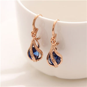 Cubic Zirconia Drop Earring