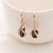 Load image into Gallery viewer, Cubic Zirconia Drop Earring