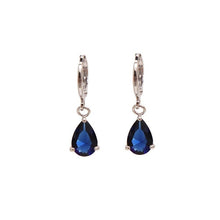 Load image into Gallery viewer, Cubic Zirconia Drop Earring