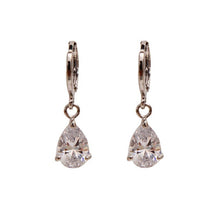 Load image into Gallery viewer, Cubic Zirconia Drop Earring