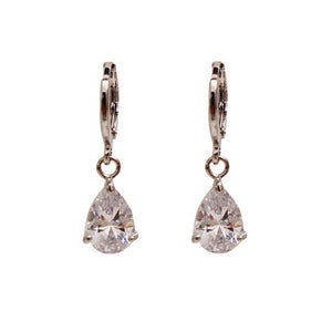 Cubic Zirconia Drop Earring