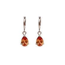 Load image into Gallery viewer, Cubic Zirconia Drop Earring