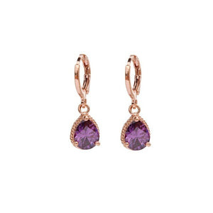 Cubic Zirconia Drop Earring