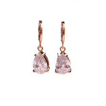 Load image into Gallery viewer, Cubic Zirconia Drop Earring