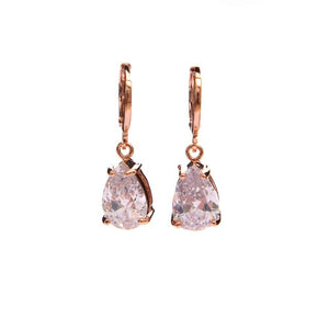 Cubic Zirconia Drop Earring