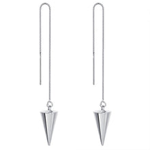 Load image into Gallery viewer, Long Tassel Pendant Earrings