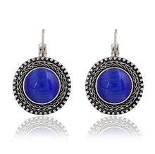 Load image into Gallery viewer, Jewelry Tibetant Silver Earring