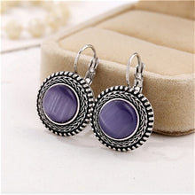 Load image into Gallery viewer, Jewelry Tibetant Silver Earring