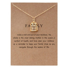 Load image into Gallery viewer, New fashion Women Gold Chain Choker Heart Flower Long Necklace