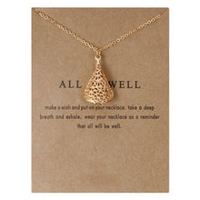 Load image into Gallery viewer, New fashion Women Gold Chain Choker Heart Flower Long Necklace